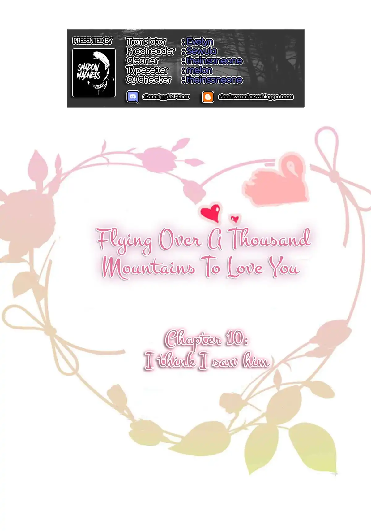 Flying Over a Thousand Mountains to Love You Chapter 10 1